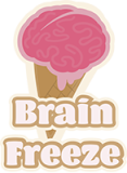 Brain Icecream cone